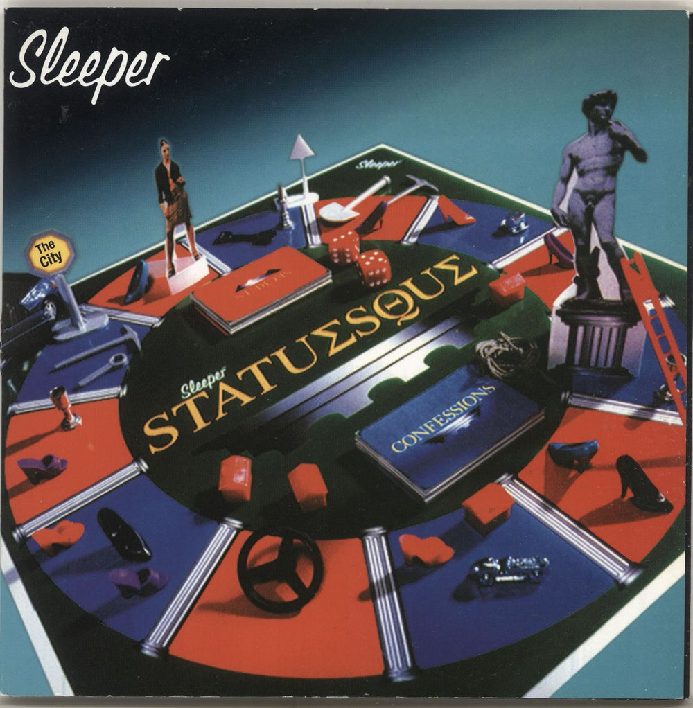 Sleeper Statuesque - Numbered Sleeve + Poster UK 7" vinyl single (7 inch record / 45) SLEEP014