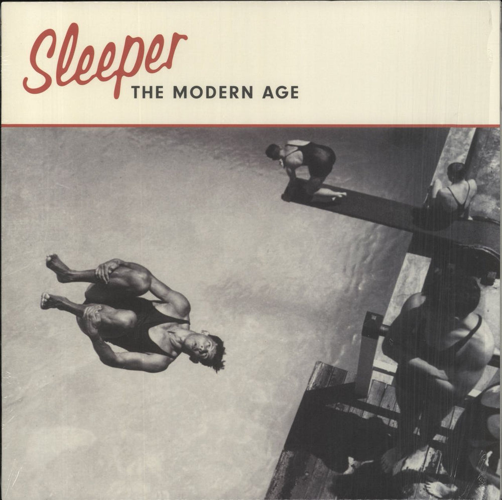 Sleeper The Modern Age - Cream Vinyl UK vinyl LP album (LP record) SLEEP19LPC2