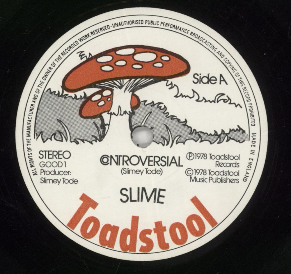 Slime Controversial UK 7" vinyl single (7 inch record / 45) SL_07CO287344