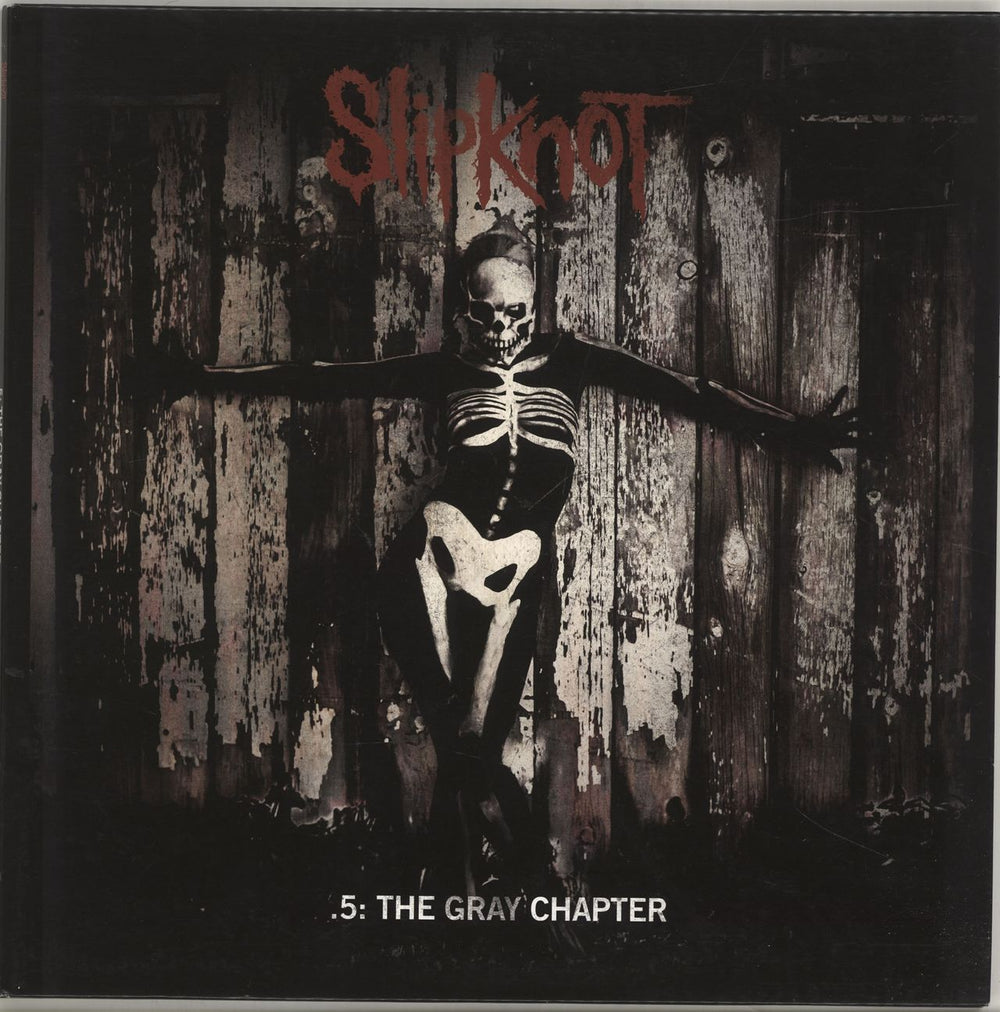 Slipknot .5: The Gray Chapter - 180gram Vinyl UK 2-LP vinyl record set (Double LP Album) RR-7545-1