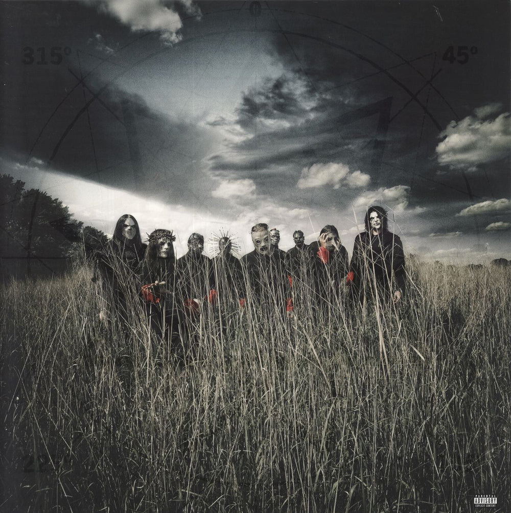 Slipknot All Hope Is Gone - Orange Vinyl UK 2-LP vinyl record set (Double LP Album) 075678645747