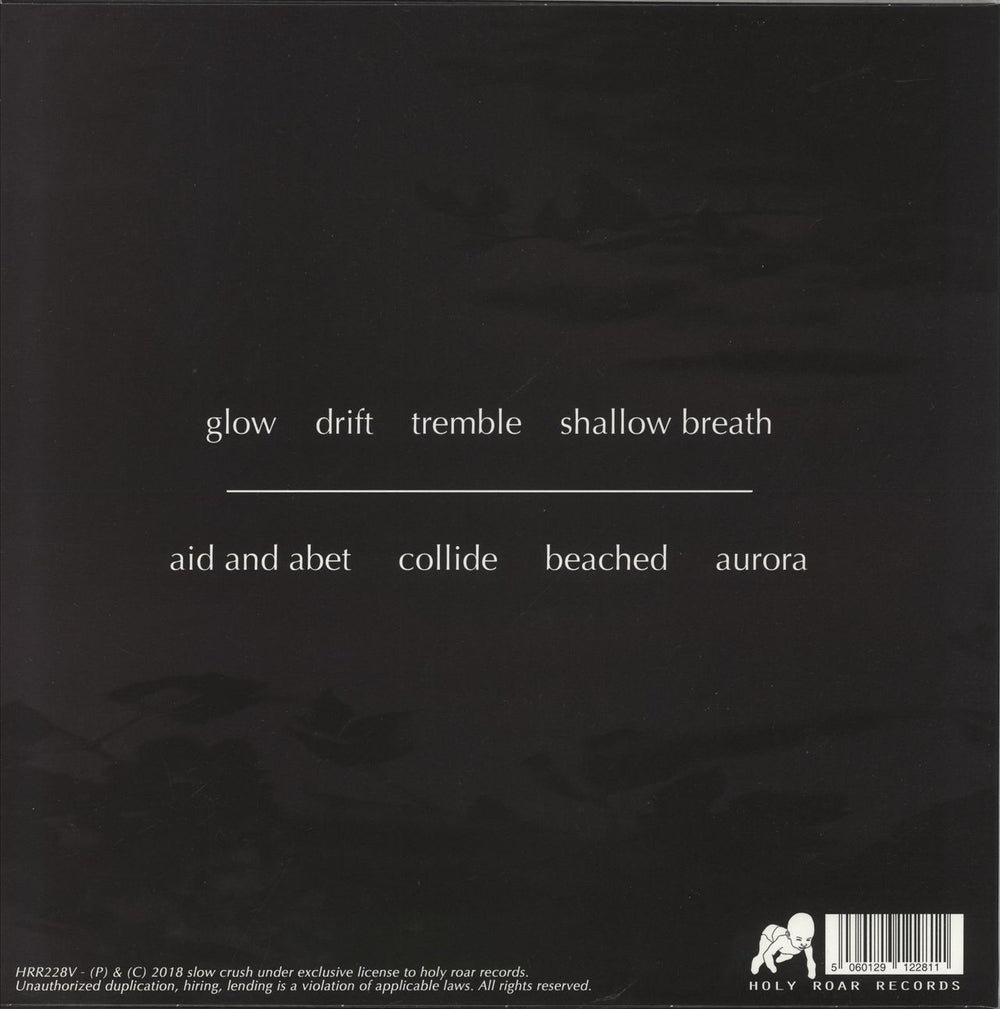 Slow Crush Aurora - Purple, Blue & White Starburst Vinyl UK vinyl LP album (LP record) 5060129122811