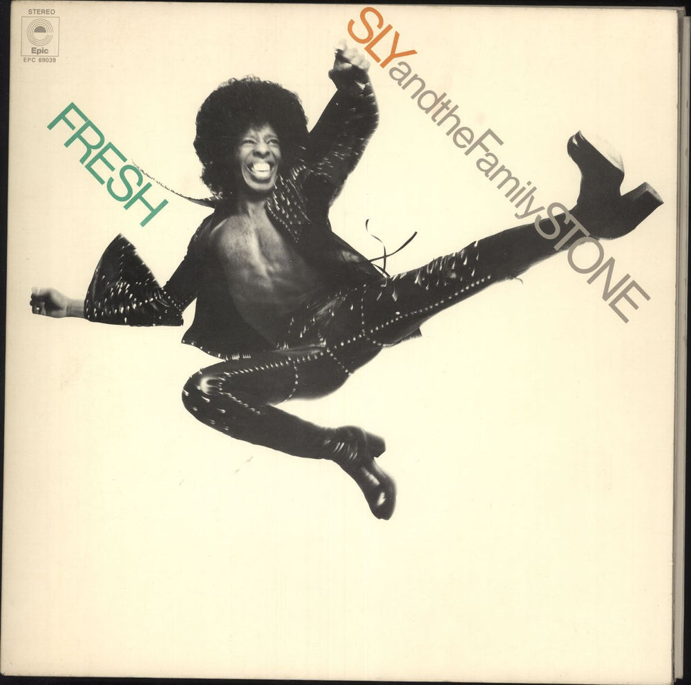 Sly & The Family Stone Fresh UK vinyl LP album (LP record) EPC69039