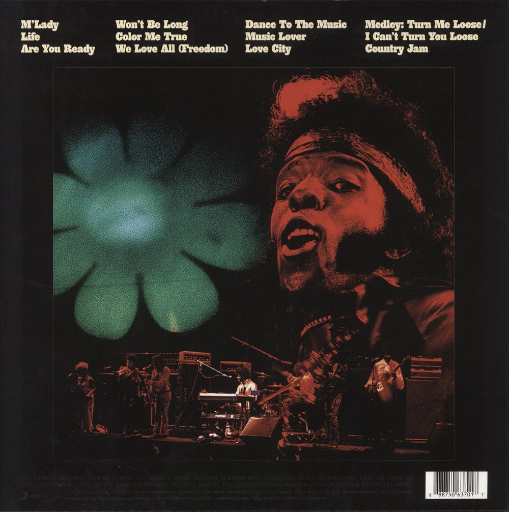 Sly & The Family Stone Live At The Fillmore East - RSD15 - Red & Green Vinyl UK 2-LP vinyl record set (Double LP Album) 888750637017