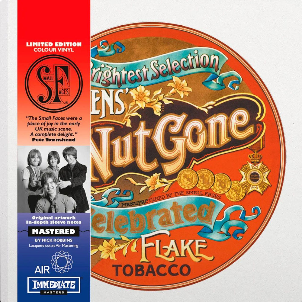 Small Faces Ogdens' Nut Gone Flake - Gold Vinyl + Obi UK vinyl LP album (LP record) SMFLPOG807778