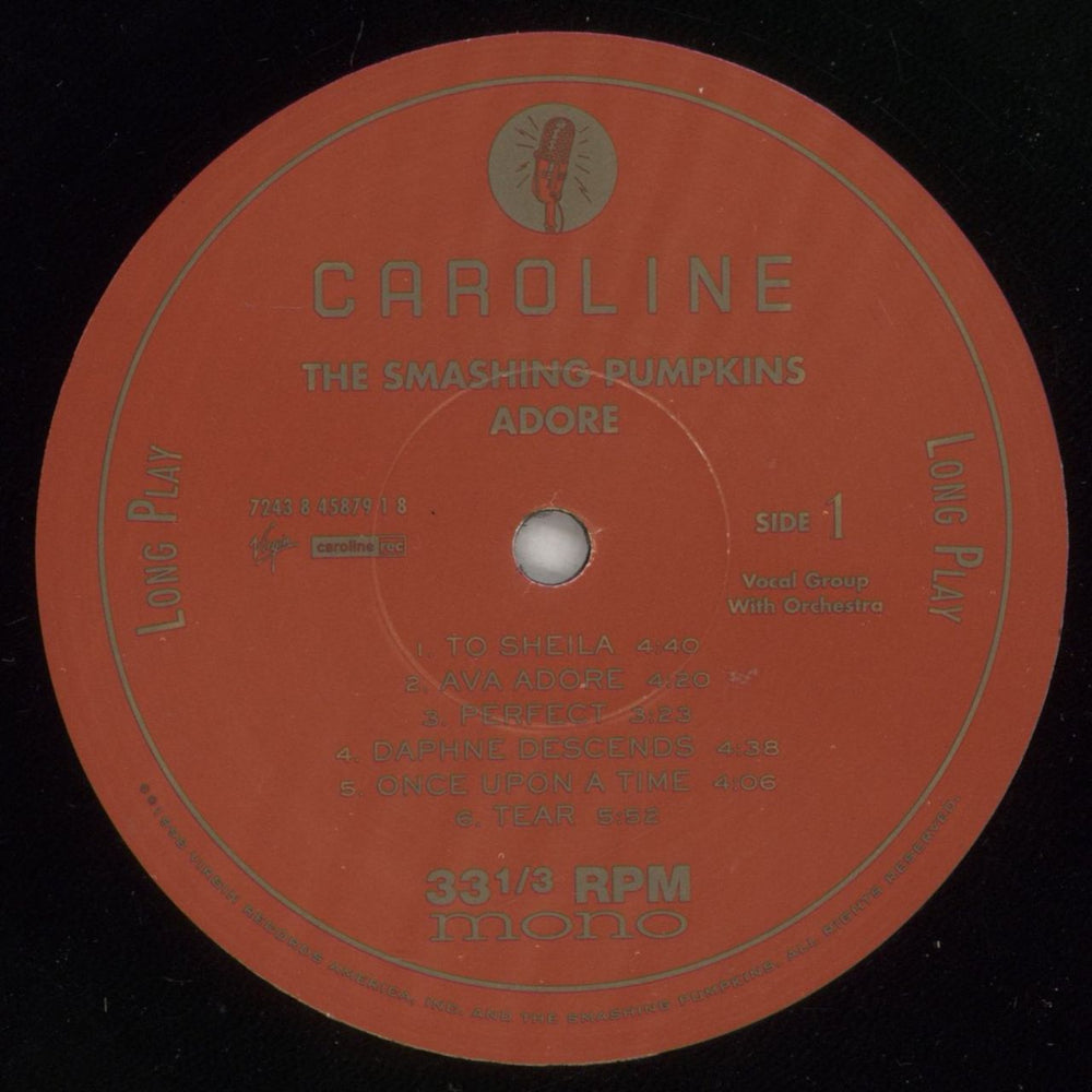 Smashing Pumpkins Adore - EX US 2-LP vinyl record set (Double LP Album) SMP2LAD878515