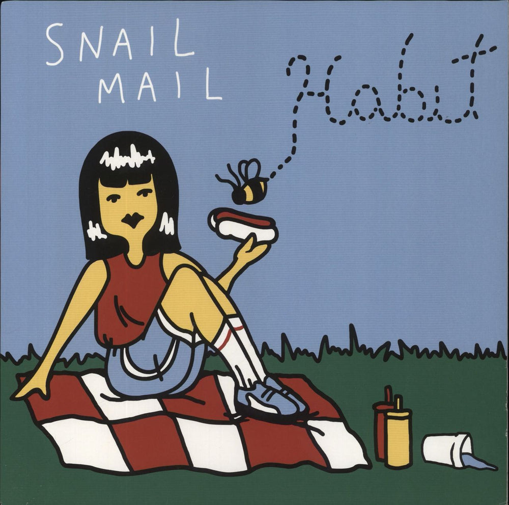 Snail Mail Habit UK 12" vinyl single (12 inch record / Maxi-single) OLE-1478-T