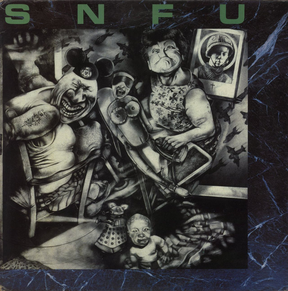 SNFU Better Than A Stick In The Eye Canadian vinyl LP album (LP record) CAR.001