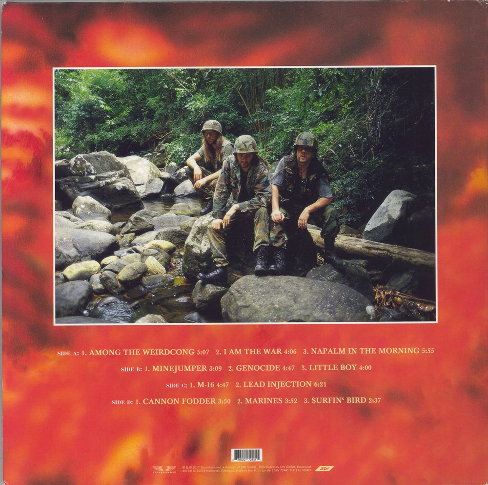 Sodom M-16 - Orange Marbled Vinyl + CD German 2-LP vinyl record set (Double LP Album) 886922724411