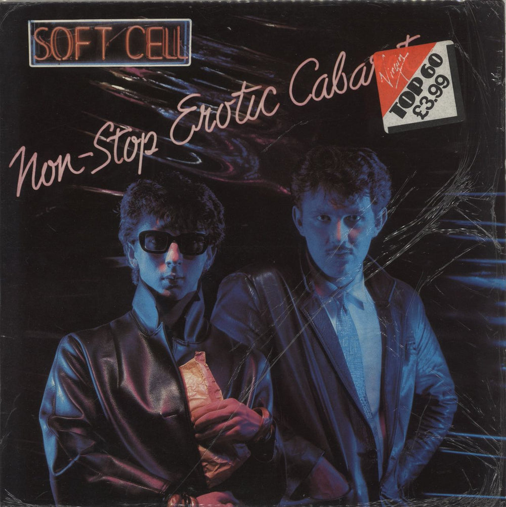 Soft Cell Non-Stop Erotic Cabaret - shrink UK vinyl LP album (LP record) BZLP2