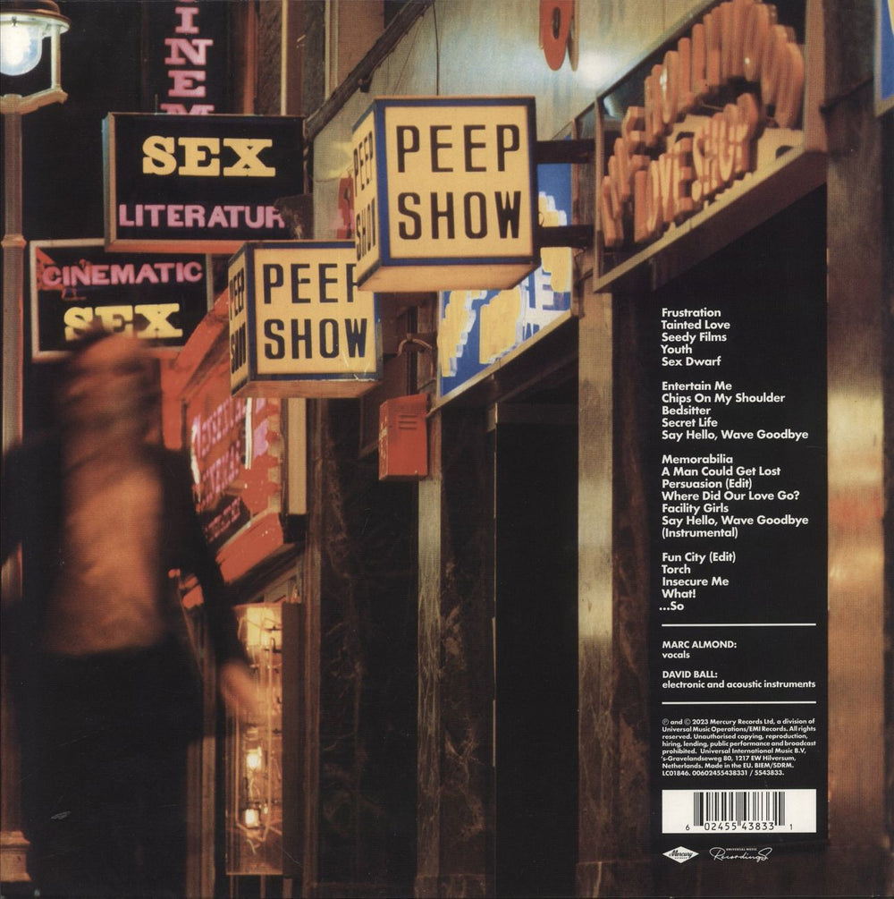 Soft Cell Non-Stop Erotic Cabaret UK 2-LP vinyl record set (Double LP Album) 602455438331