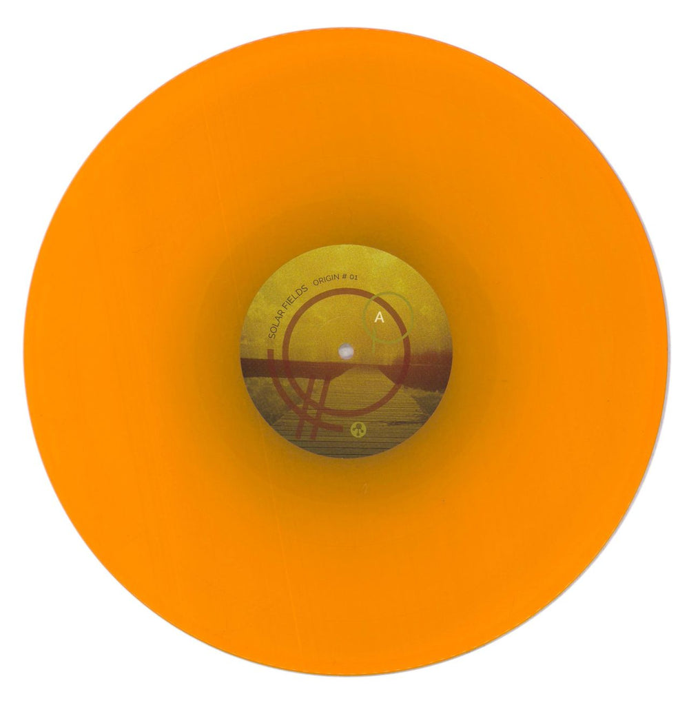 Solar Fields Origin #01 - Gold & Orange Vinyl Italian 2-LP vinyl record set (Double LP Album) 0301660561994