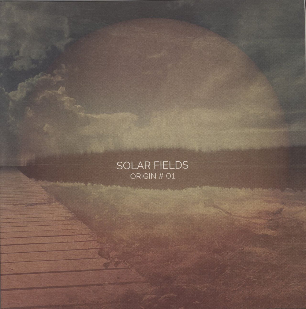 Solar Fields Origin #01 - Gold & Orange Vinyl Italian 2-LP vinyl record set (Double LP Album) SIDE2022.22LP