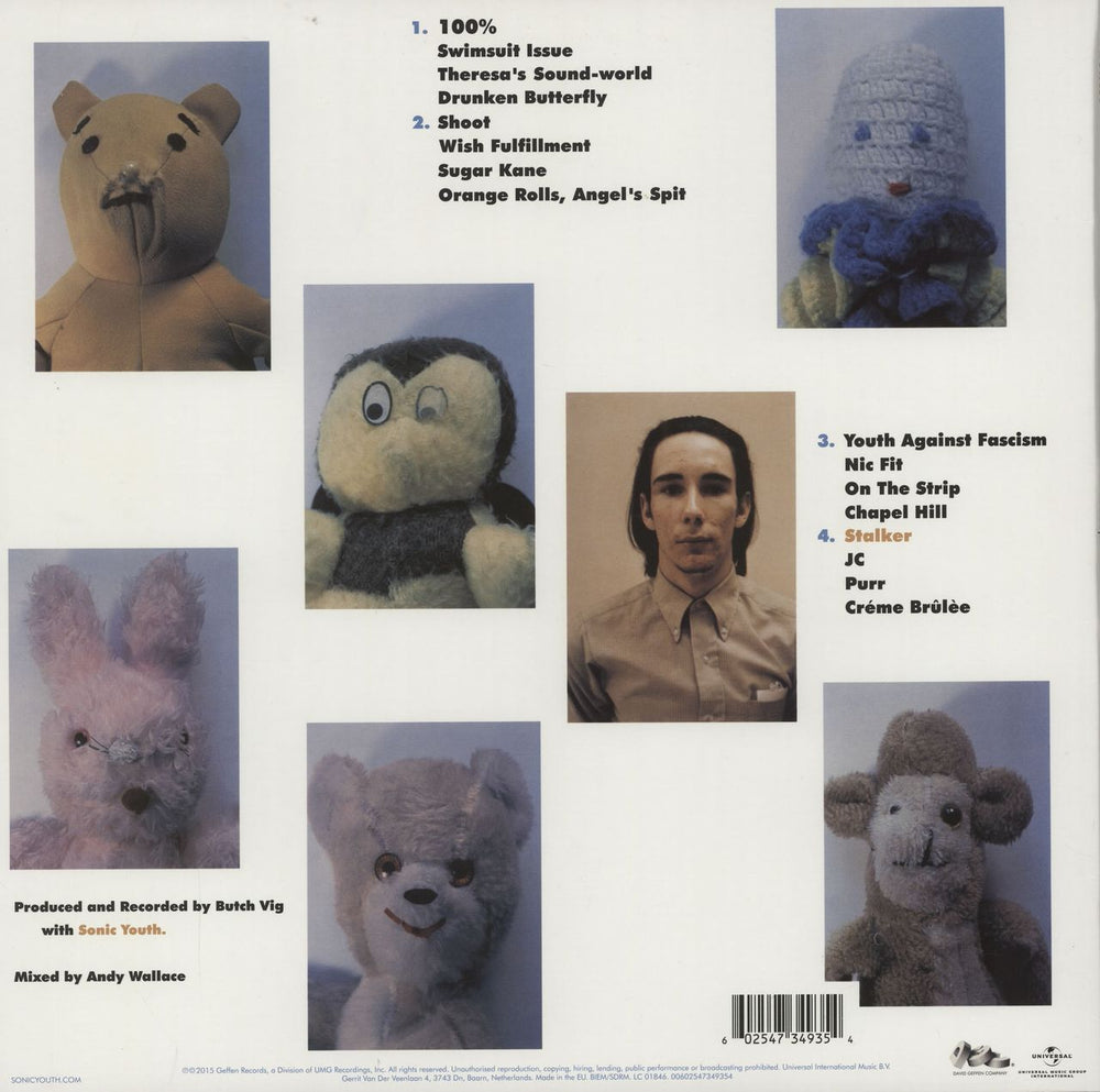 Sonic Youth Dirty - 180gm UK 2-LP vinyl record set (Double LP Album) 602547349354