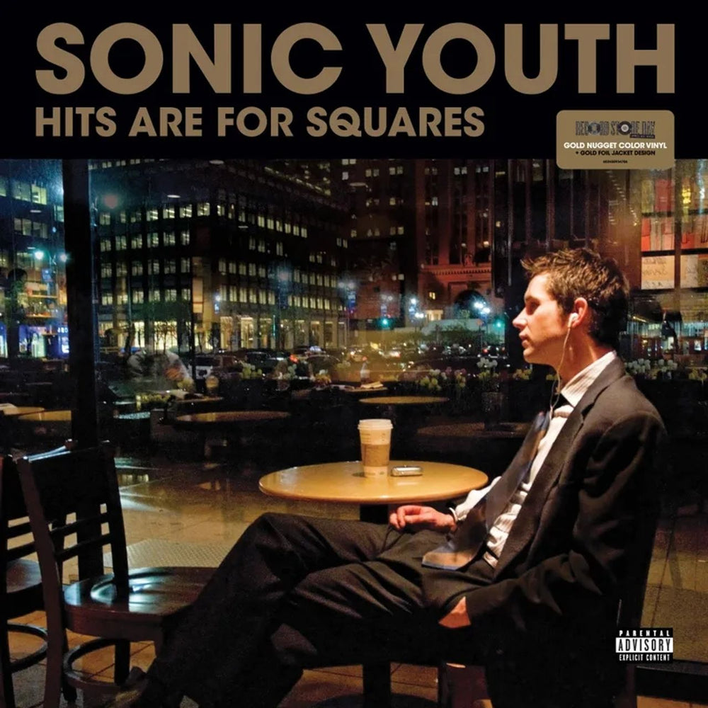 Sonic Youth Hits Are For Squares - Gold Vinyl - RSD 2024 - Sealed UK 2-LP vinyl record set (Double LP Album) 5893478