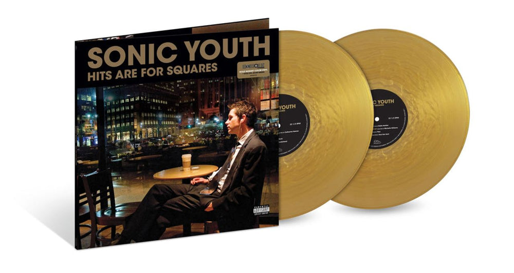 Sonic Youth Hits Are For Squares - Gold Vinyl - RSD 2024 - Sealed UK 2-LP  vinyl set