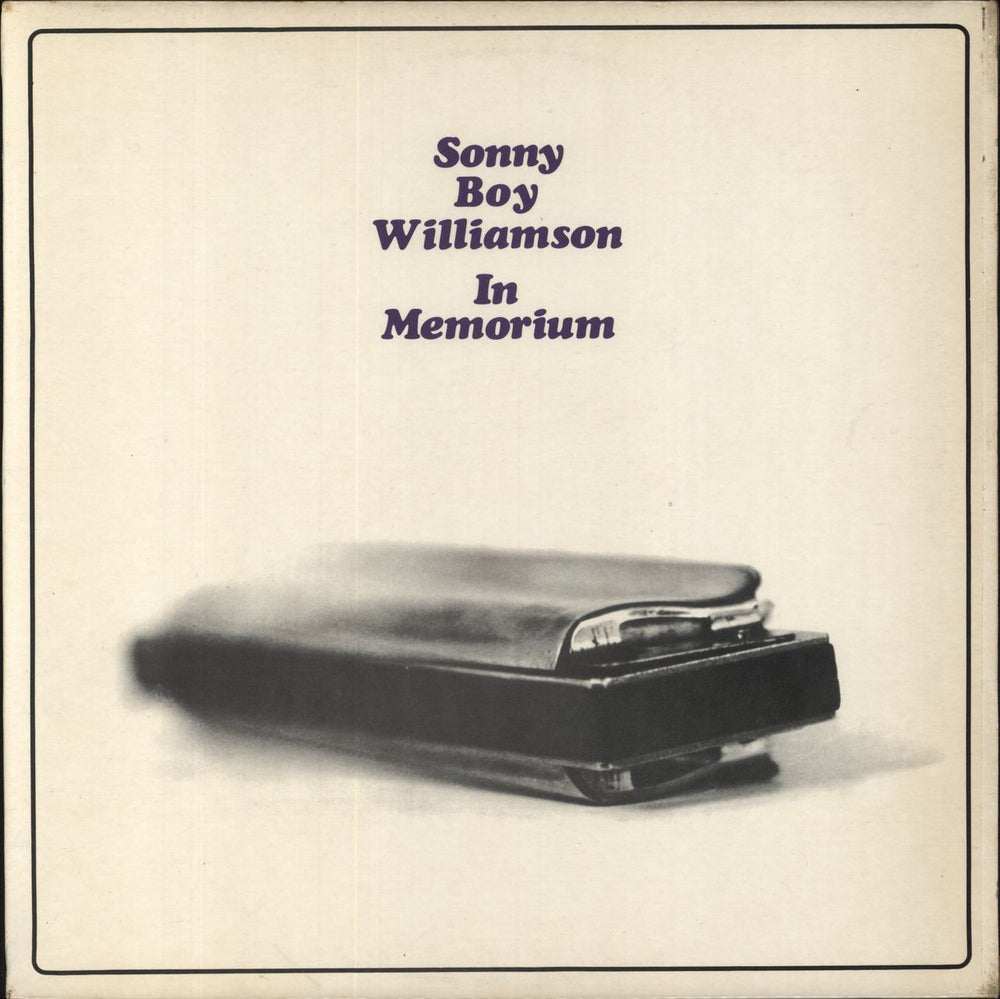 Sonny Boy Williamson In Memorium - 1st UK vinyl LP album (LP record) CRL4510