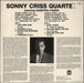 Sonny Criss 1949-1957 Spanish vinyl LP album (LP record)