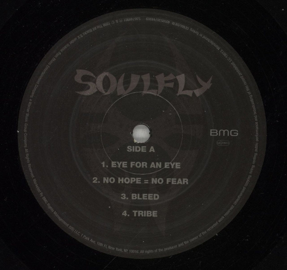 Soulfly Soulfly UK 2-LP vinyl record set (Double LP Album) SFY2LSO872925