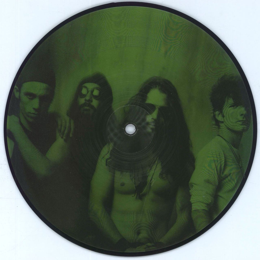 Soundgarden Rusty Cage UK 7" vinyl picture disc (7 inch picture disc single) AM874