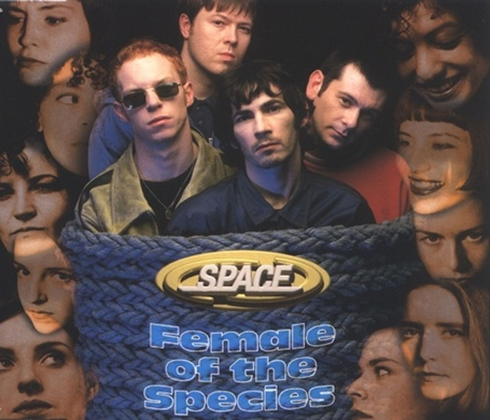 Space (90s) Female Of The Species - 1st Issue UK CD single (CD5 / 5") CDGUT2