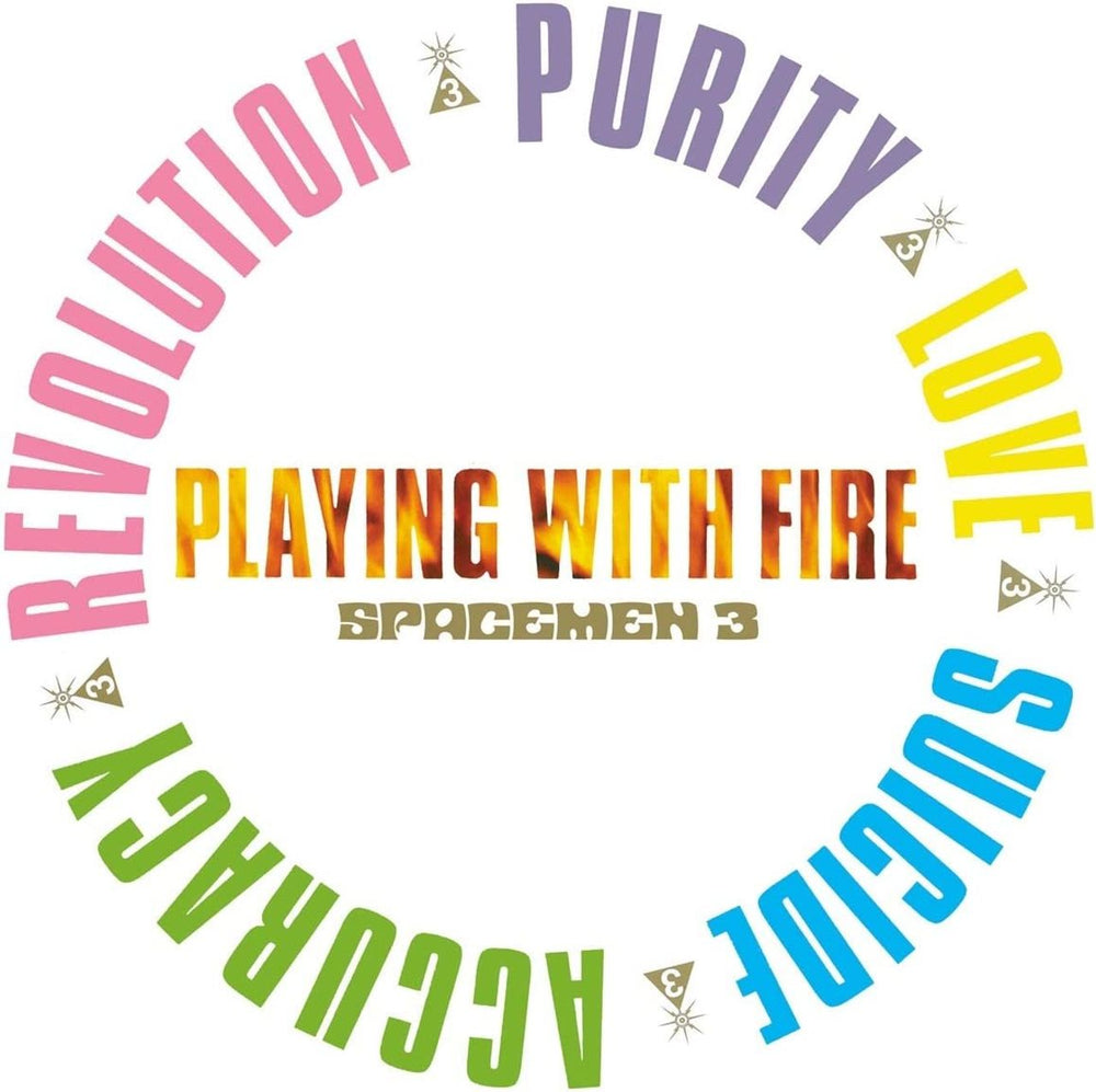 Spacemen 3 Playing With Fire - Transparent Yellow Vinyl - Sealed UK vinyl LP album (LP record) ORBIT057LP