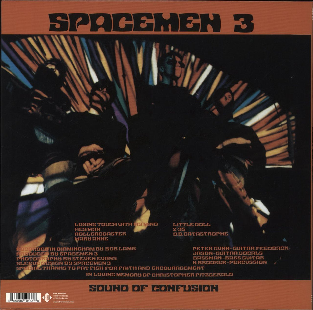 Spacemen 3 Sound Of Confusion - 180 Gram Vinyl UK vinyl LP album (LP record) 809236101518