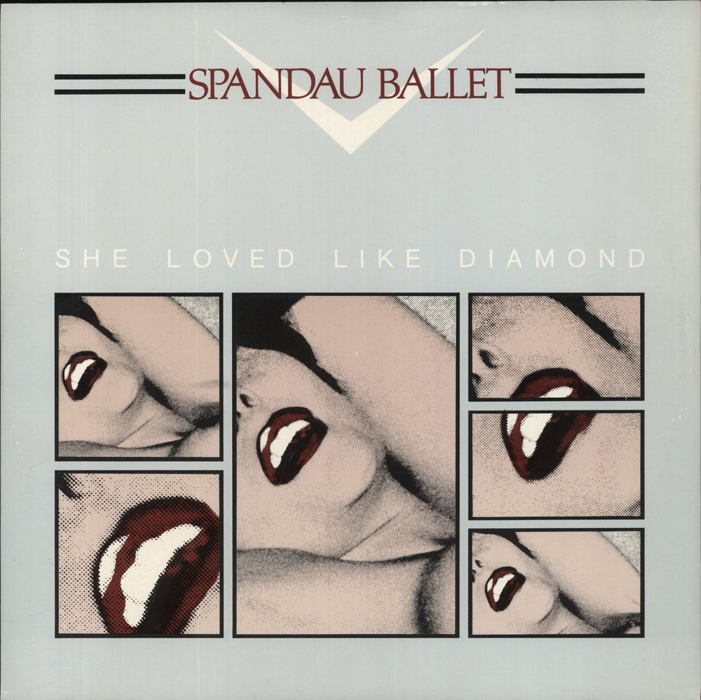 Spandau Ballet She Loved Like Diamond UK 12" vinyl single (12 inch record / Maxi-single) CHS122585