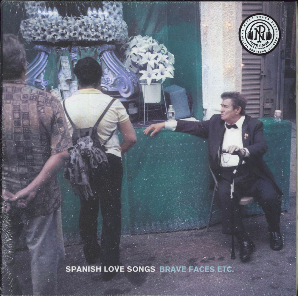 Spanish Love Songs Brave Faces Etc - Milky Clear, White & Doublemint Twist Vinyl US 2-LP vinyl record set (Double LP Album) PNE327