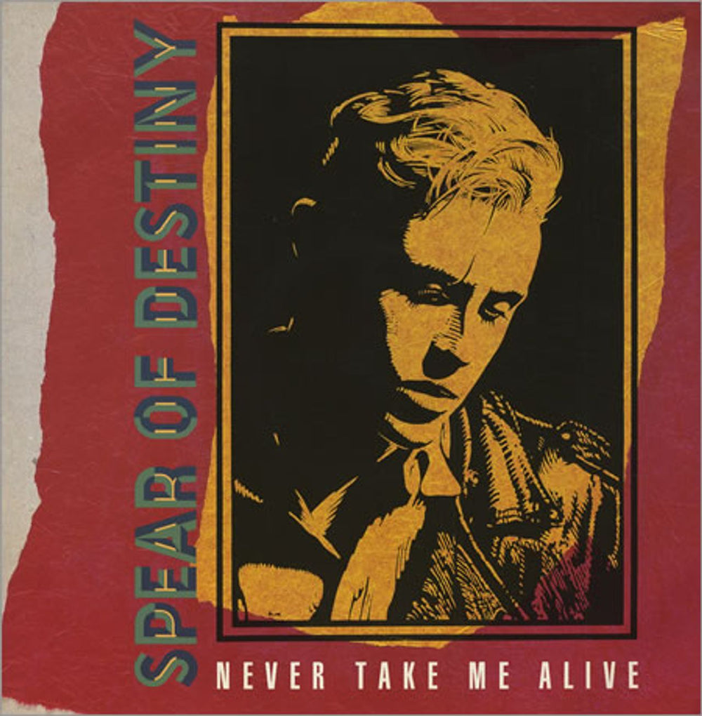 Spear Of Destiny Never Take Me Alive UK 12" vinyl single (12 inch record / Maxi-single) TENT162