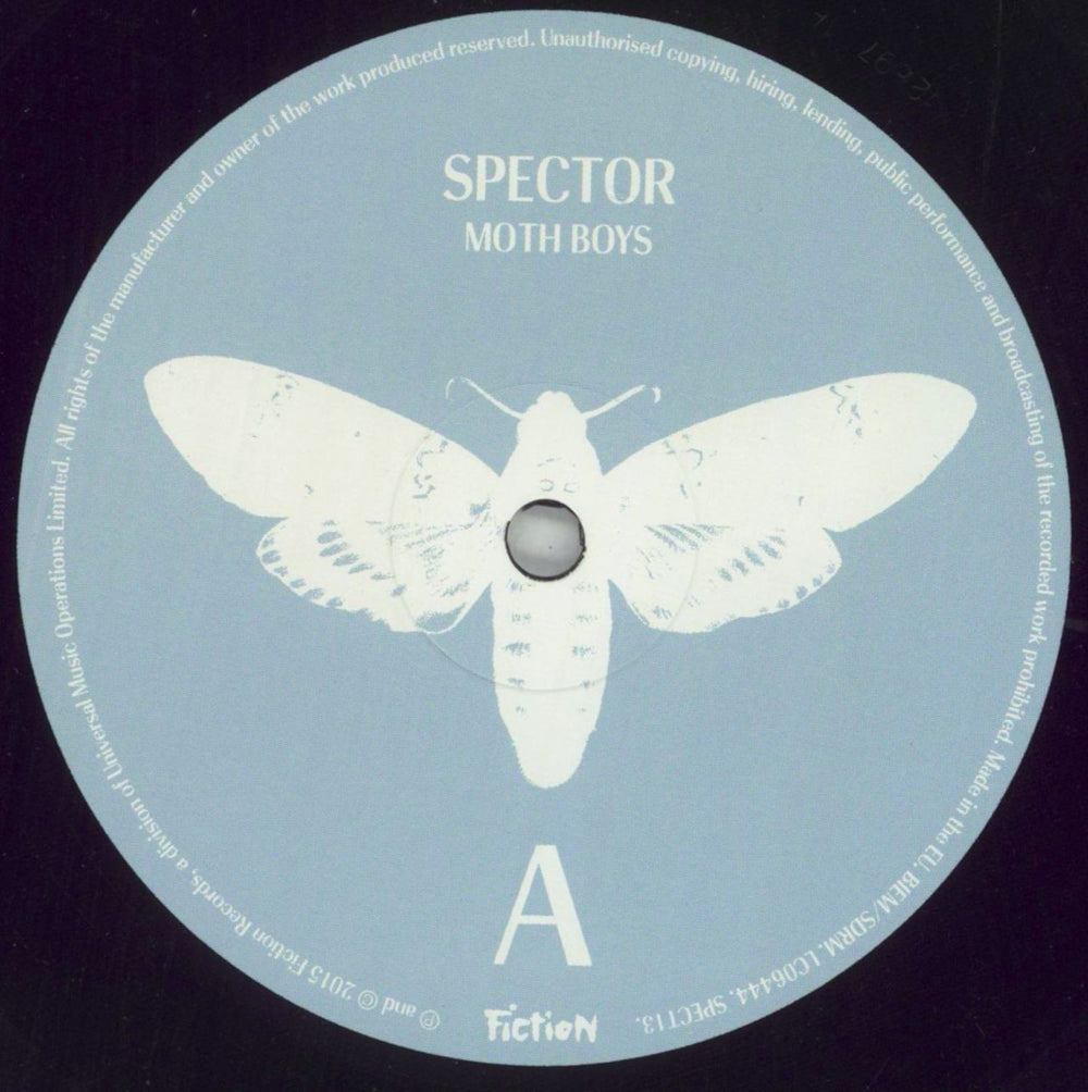 Spector Moth Boys UK vinyl LP album (LP record) XPELPMO811395