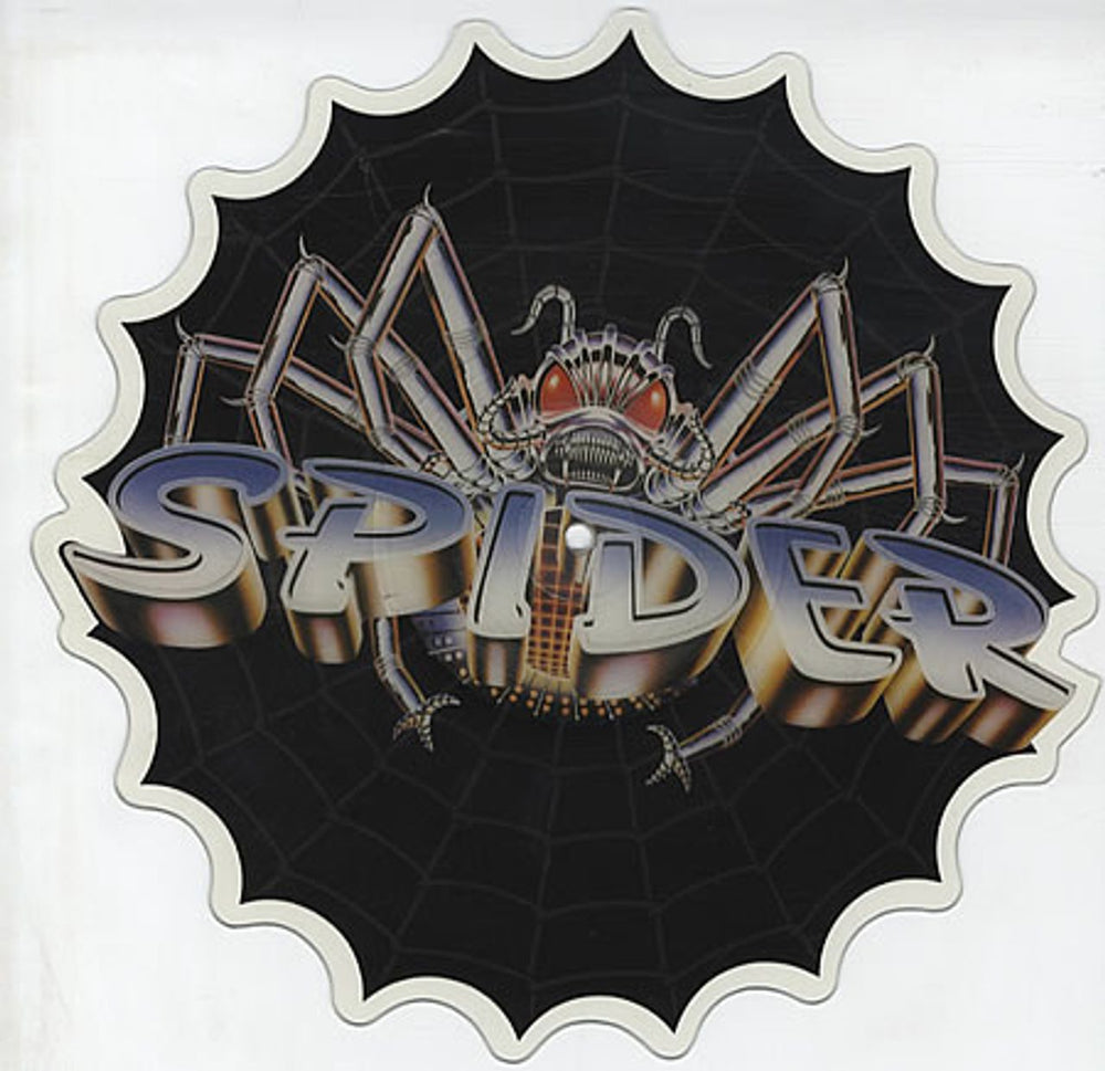 Spider (UK) Here We Go Rock 'n' Roll UK shaped picture disc (picture disc vinyl record) AMP180