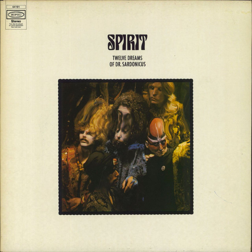 Spirit The Twelve Dreams Of Dr Sardonicus  - orange label UK vinyl LP album (LP record) 64191