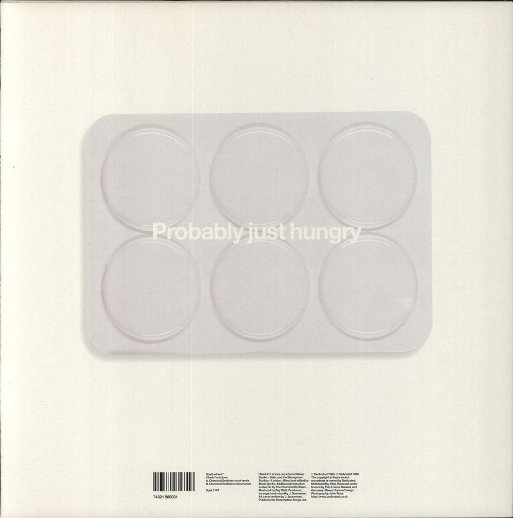 Spiritualized I Think I'm In Love UK 12" vinyl single (12 inch record / Maxi-single)