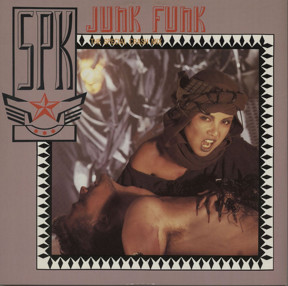 SPK Junk Funk UK 12" vinyl single (12 inch record / Maxi-single) YZ24T