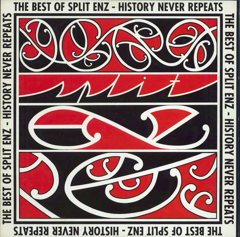 Split Enz The Best Of Split Enz - History Never Repeats Australian vinyl LP album (LP record) L30222