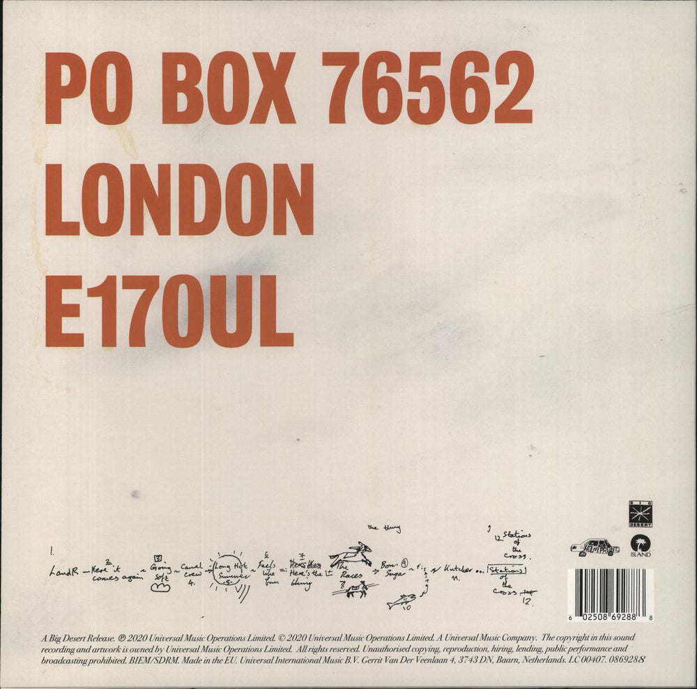 Sports Team Deep Down Happy UK vinyl LP album (LP record) 602508692888