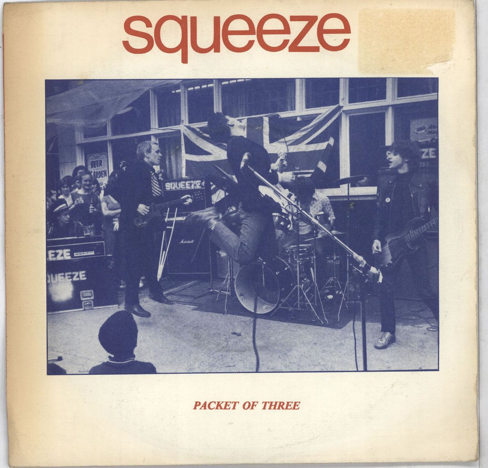 Squeeze Packet Of Three EP - 1st - EX UK 7" vinyl single (7 inch record / 45) DFC01