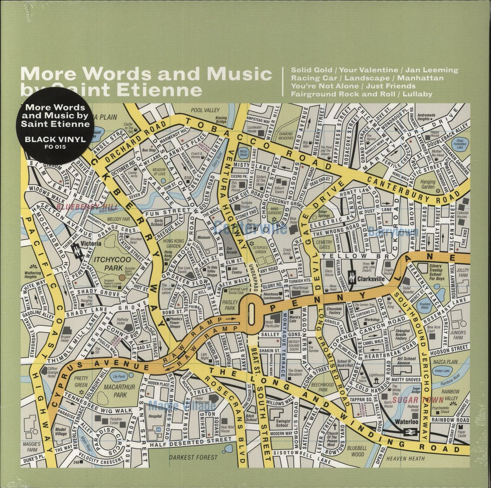 St Etienne More Words And Music By Saint Etienne - Sealed UK vinyl LP album (LP record) FO015