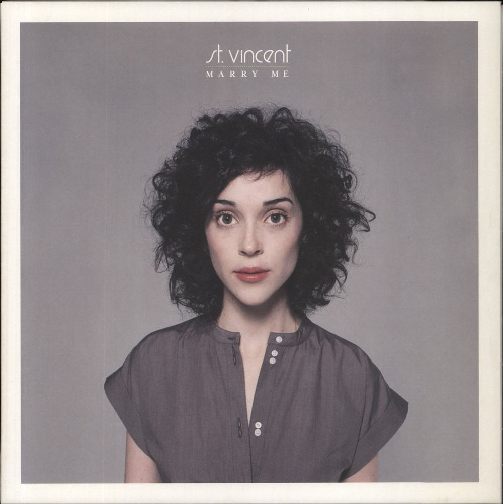 St. Vincent Marry Me US vinyl LP album (LP record) BBQLP254