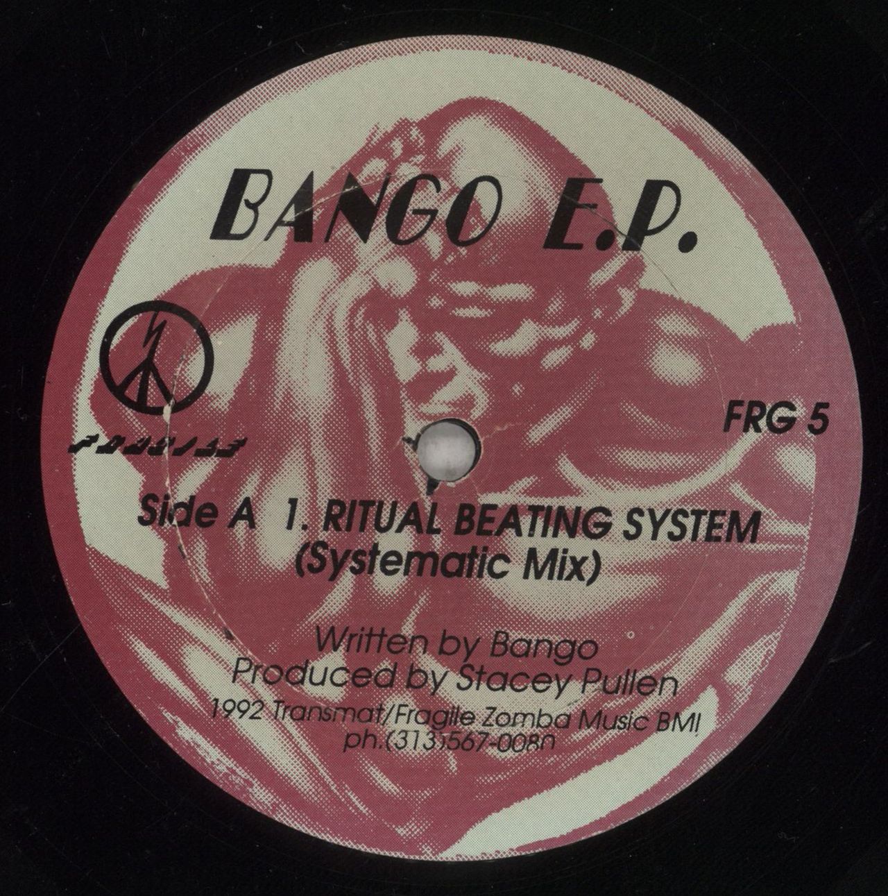 Stacey Pullen Ritual Beating System US 12" vinyl single (12 inch record / Maxi-single) FRG5