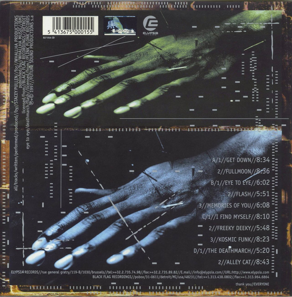 Stacey Pullen The Collected Works Of Kosmic Messenger Belgian 2-LP vinyl record set (Double LP Album) 5413675000155