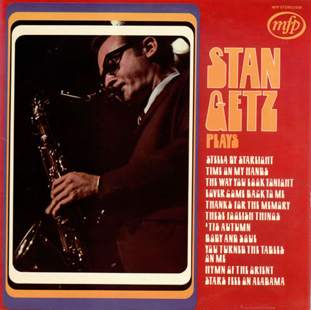 Stan Getz Plays UK vinyl LP album (LP record) MFP5226