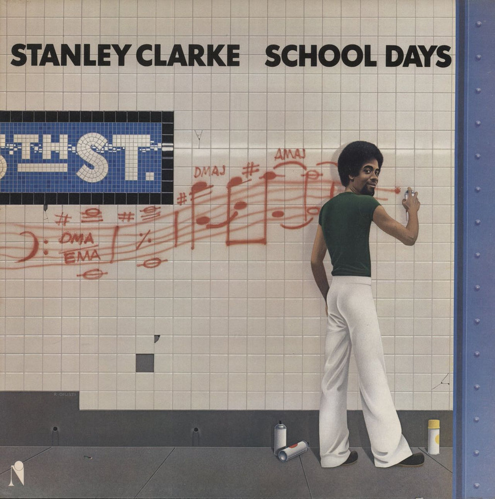 Stanley Clarke School Days UK vinyl LP album (LP record) K50296