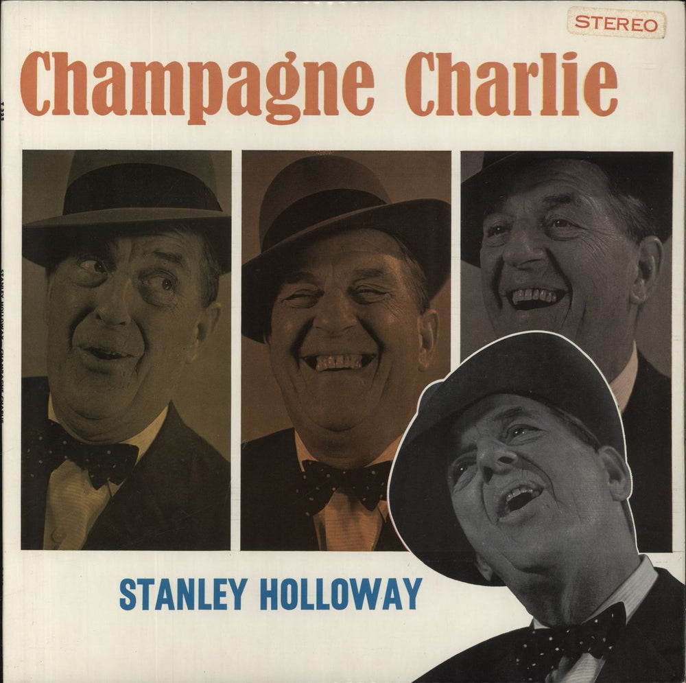 Stanley Holloway Champagne Charlie UK vinyl LP album (LP record) ST325