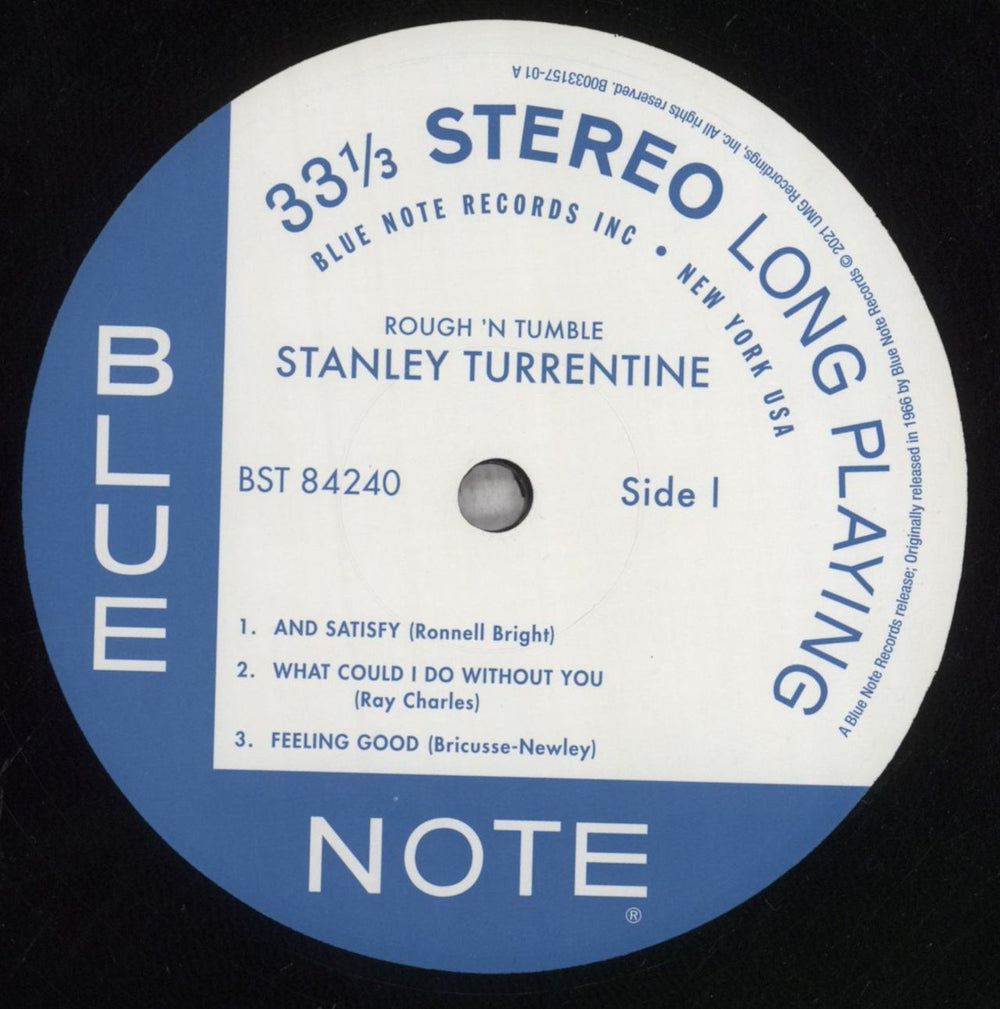 Stanley Turrentine Rough 'n Tumble - 180gm US vinyl LP album (LP record) SU6LPRO845426