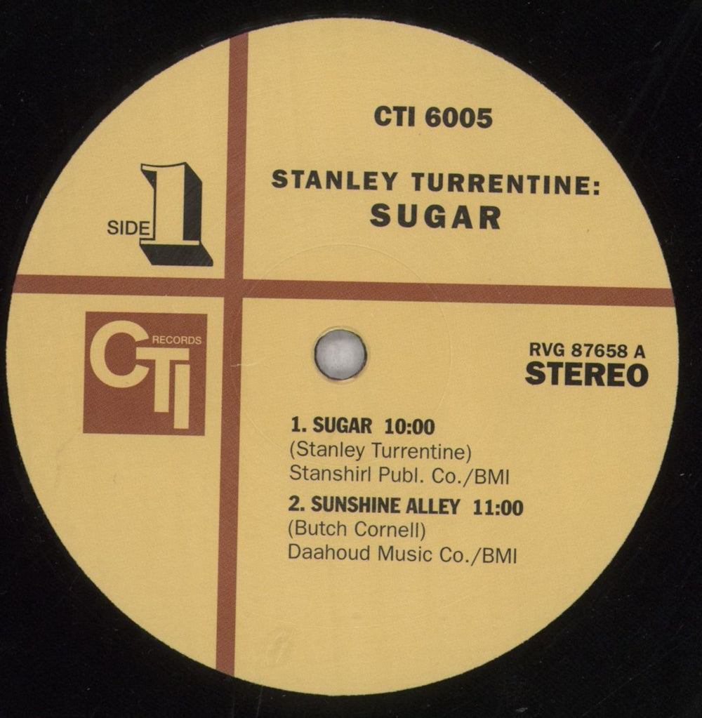 Stanley Turrentine Sugar - 180gm US vinyl LP album (LP record) SU6LPSU845502