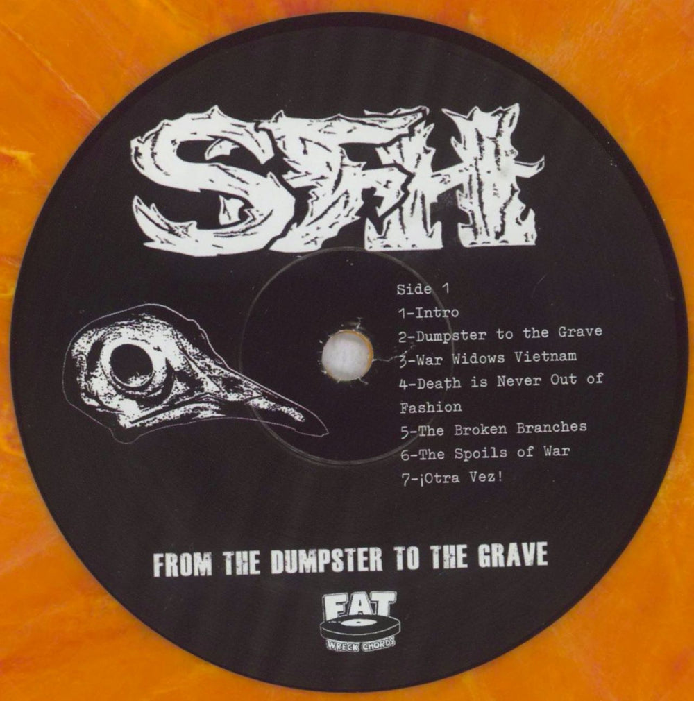 Star Fucking Hipsters From The Dumpster To The Grave - Orange Vinyl US vinyl LP album (LP record) X0ALPFR837437