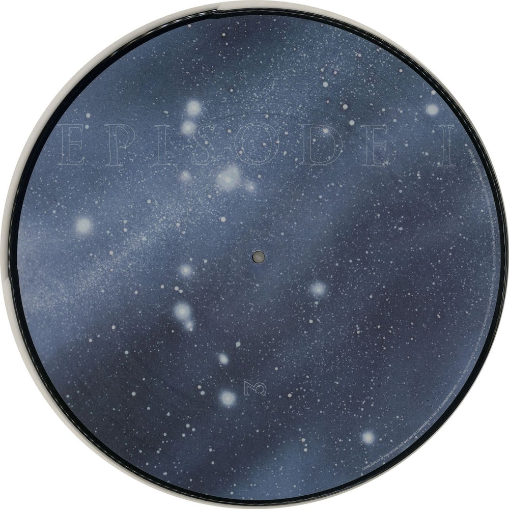 Star Wars Episode 1 The Phantom Menace Dutch picture disc LP (vinyl picture disc album)