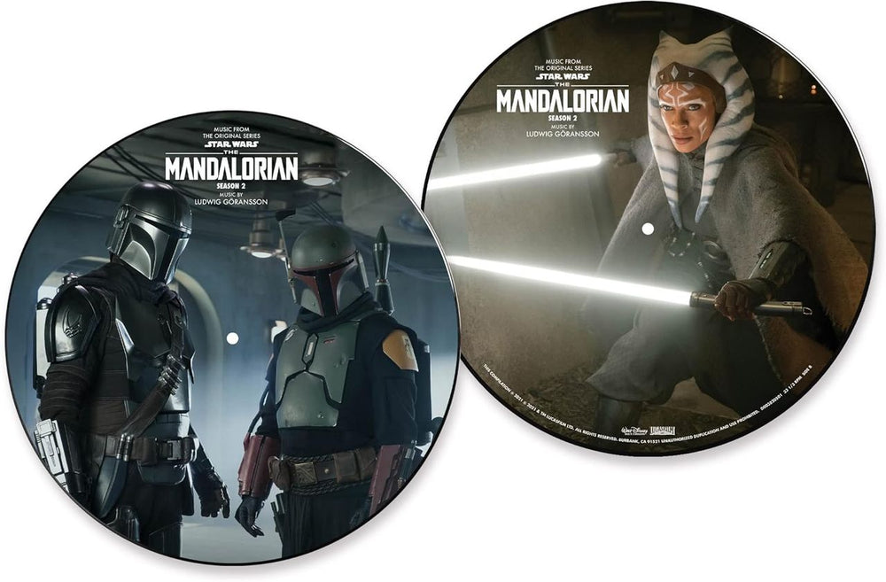 Star Wars Star Wars: The Mandalorian Season 2 (Music From The Original Series) - Sealed US picture disc LP (vinyl picture disc album) WRSPDST806609
